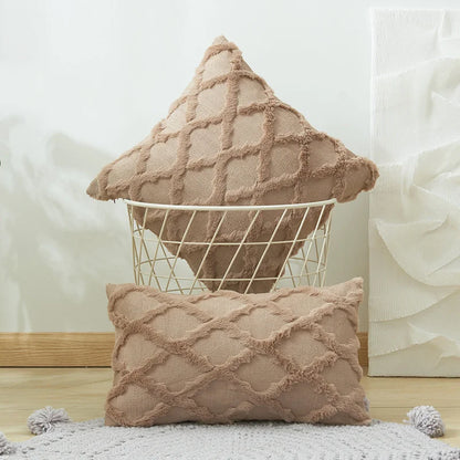 DecorBites™ Diamond Embroidery Cushion Cover for Modern Home Decor