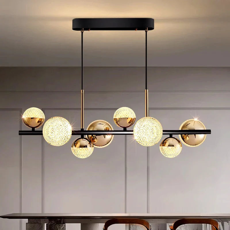 Modern Sculptural LED Pendant Light Chandelier