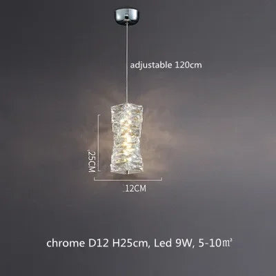 Decorbites™ Kristall-LED-Pendantleuchten | Dimmbare Ring-Hängeleuchte | Moderne Luxus-Dekorleuchten
