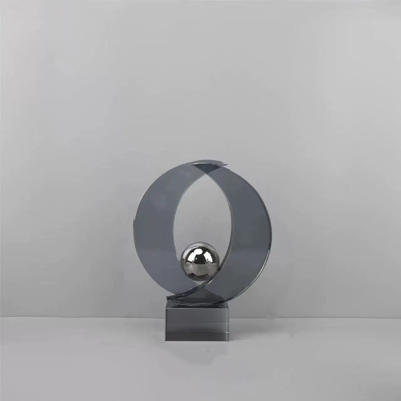 DecorBites™ Geometric Crystal Sculpture Home Decor Figurine