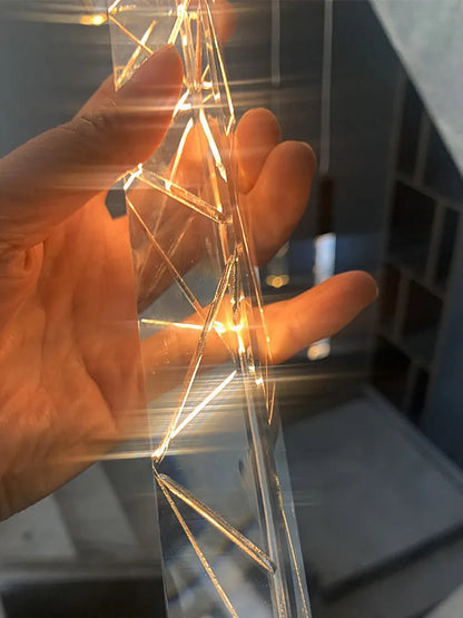 Decorbites™ Kristall-Chrom-LED-Kronleuchter: Elegante Duplex-Treppenbeleuchtung für moderne Innenräume