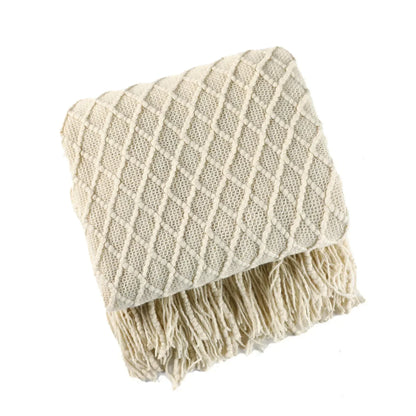 Decorbites™ Gemütliche Strick-Sofadecke - Winterliches Komfort für Zuhause und Home-Office-Nickerchen