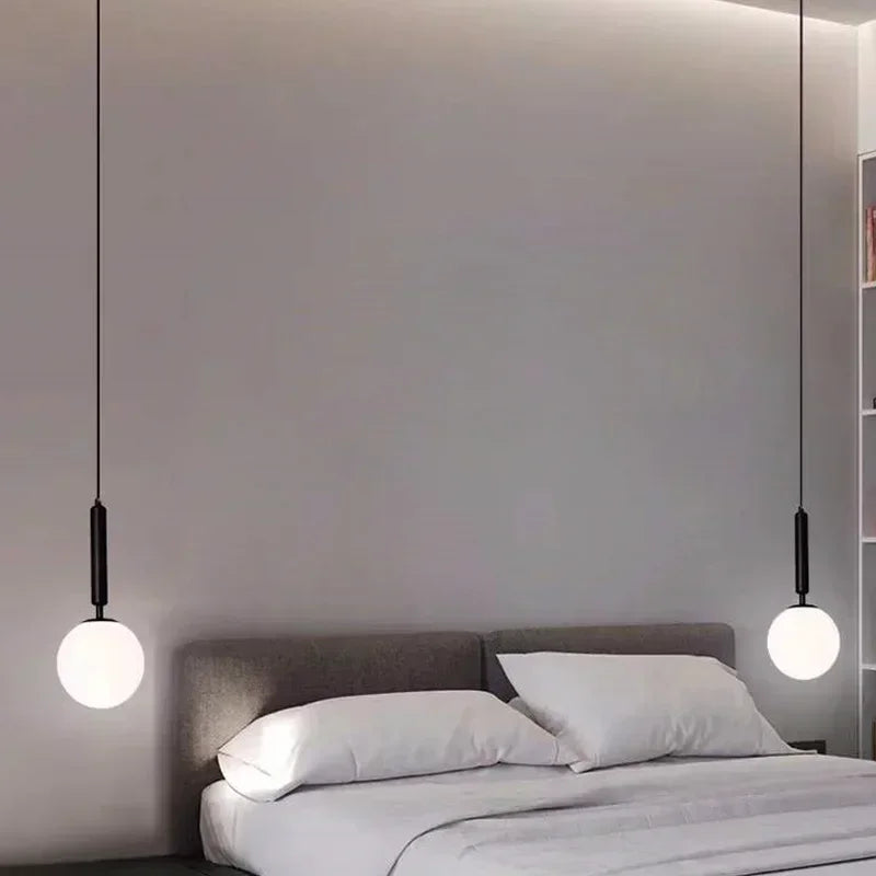 Decorbites™ Glas-Kugelleuchte LED-Hängeleuchte für Schlafzimmer Esszimmer Kücheninsel