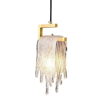Decorbites™ Crystal-LED-Hängeleuchte: Moderne Kunst-Dekorationsleuchte für Schlafzimmer, Flur und Wohnzimmer