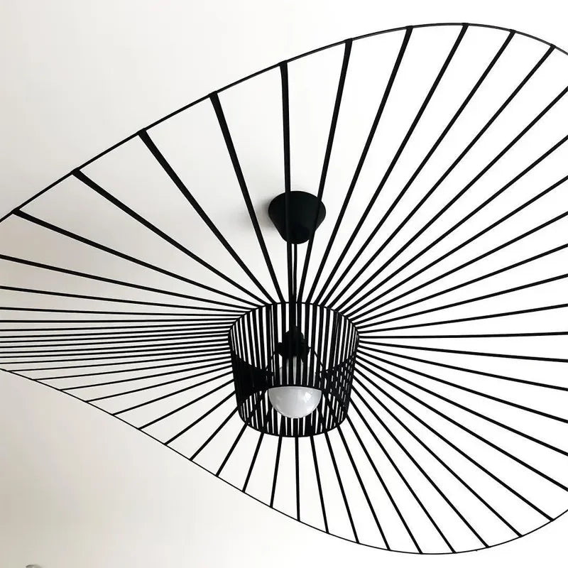 Brass Retro LED Chandelier