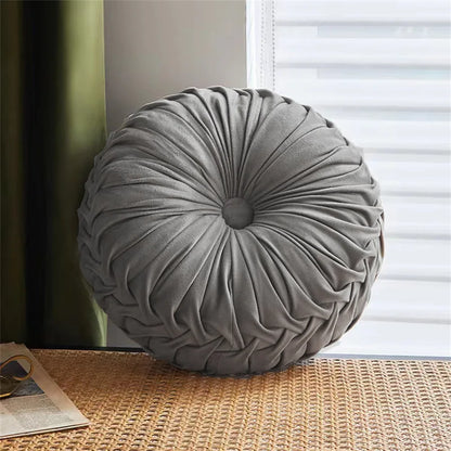 Decorbites™ Niederländisches Samt-Rund-Sitzkissen: Modernes & bequemes Rückenlehnensupport für das Wohnzimmer.