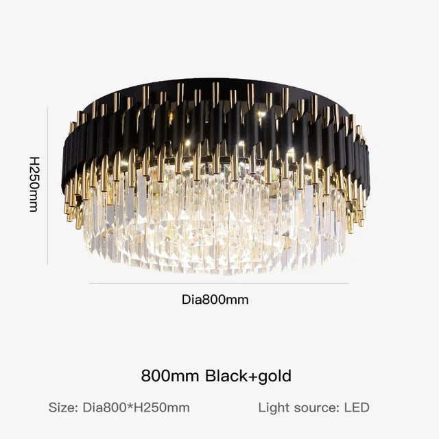 Crystal LED Kitchen Pendant