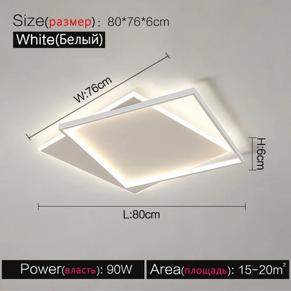 Decorbites™ LED-Deckenleuchte-Set – Modern minimalistisches nordisches Schlafzimmer-Wohnzimmer-Beleuchtung