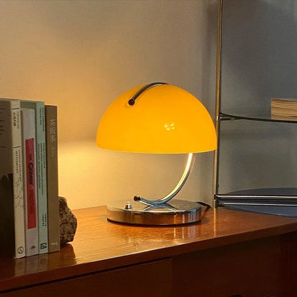 Decorbites™ Glas-Tischleuchte: Nordisch-minimalistisches Retro-Licht für Schlafzimmer, Restaurant oder Bar
