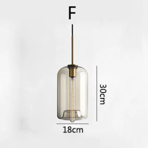 Decorbites™ Glasleuchter: Nordisch minimalistisch, Net Red Design für Restaurant, Bar, Café, Bekleidungsgeschäft.
