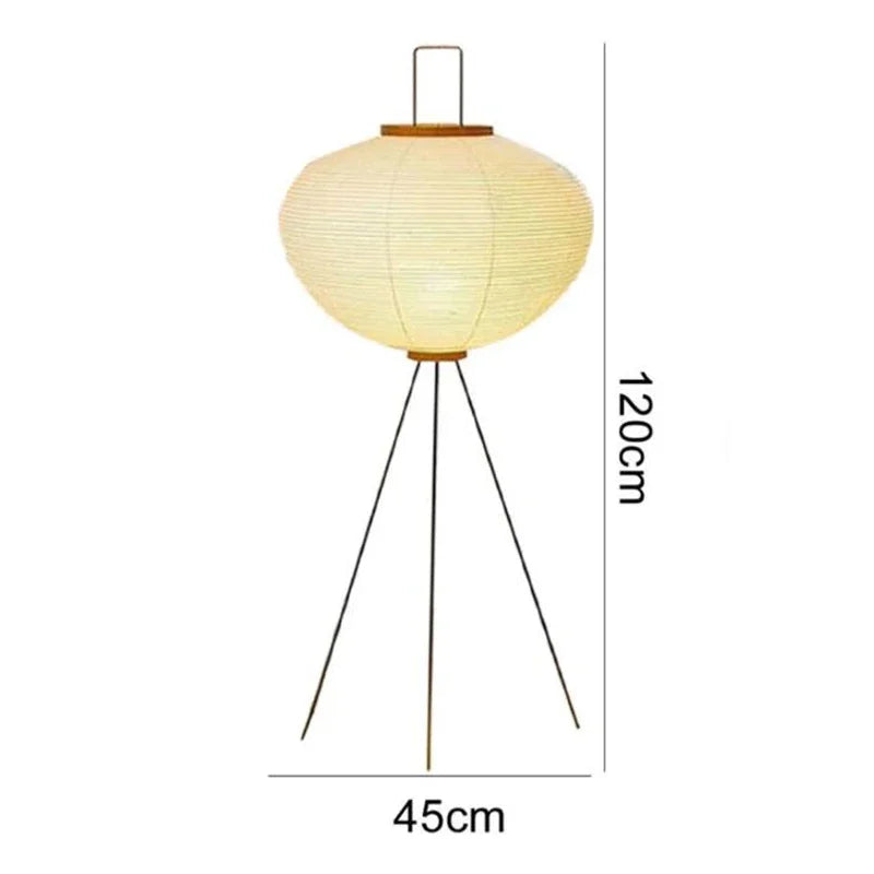 Decorbites™ Japanischer Stil Reispapier-Schreibtischlampe für Heimdekoration, E27-Beleuchtung für Schlafzimmer & Arbeitszimmer