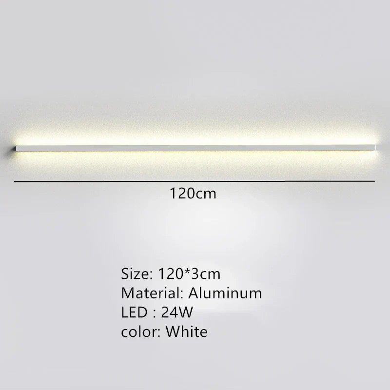 Decorbites™ LED-Wandleuchte Dimmer-Schalter Schwarz Gold Weiß Metall Wandlampen Schlafzimmer Ganglampe