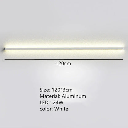 Decorbites™ LED-Wandleuchte Dimmer-Schalter Schwarz Gold Weiß Metall Wandlampen Schlafzimmer Ganglampe