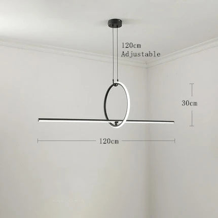 Decorbites™ Geometrische Kronleuchter: Moderne skandinavische industrielle Hängeleuchten