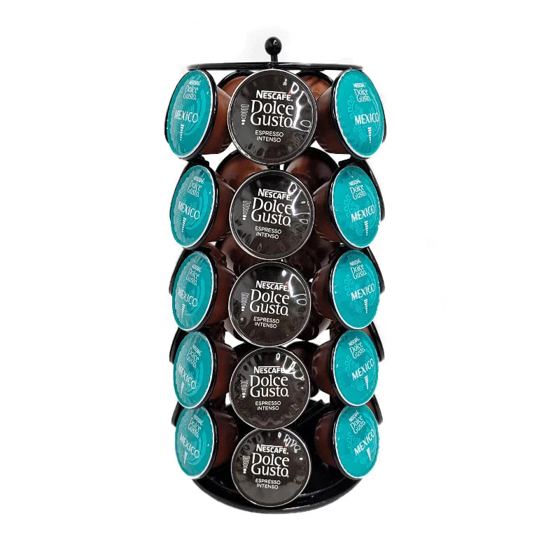 Decorbites™ Dolce Gusto Kapselhalter drehbarer Stauraum für 35 Pods