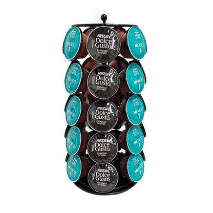 Decorbites™ Dolce Gusto Kapselhalter drehbarer Stauraum für 35 Pods