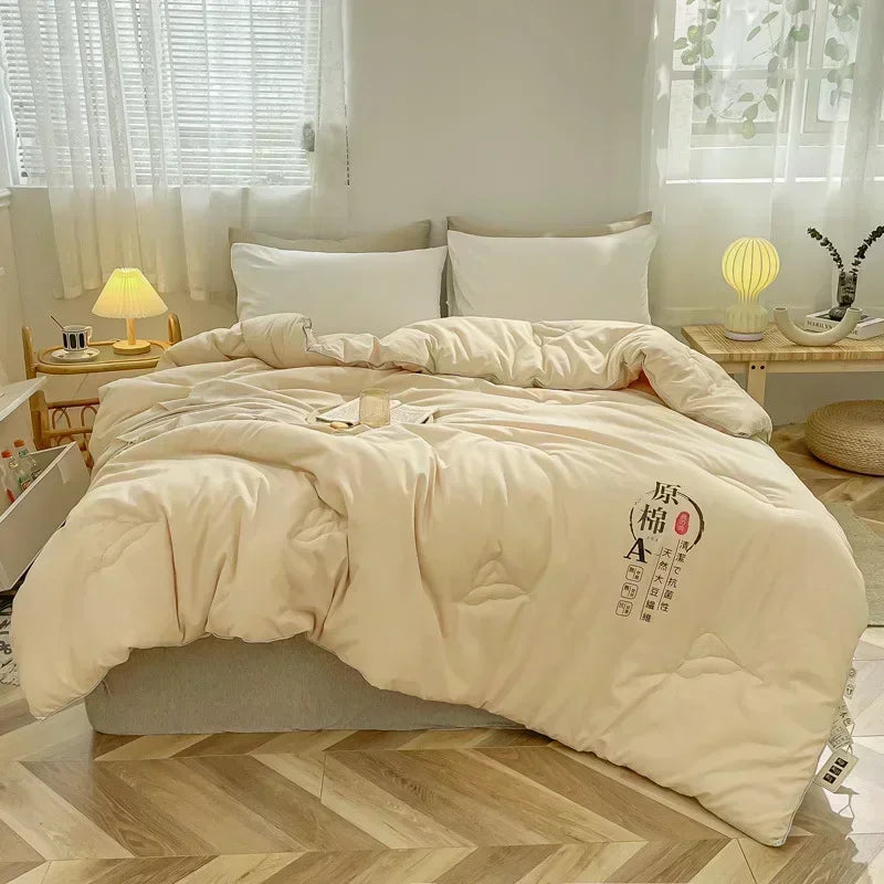 Decorbites™ Baumwoll-Soja-Faser-Füllung Steppdecke Komfortdecke Decke – Ganzjährig Luxus-Bettwäsche