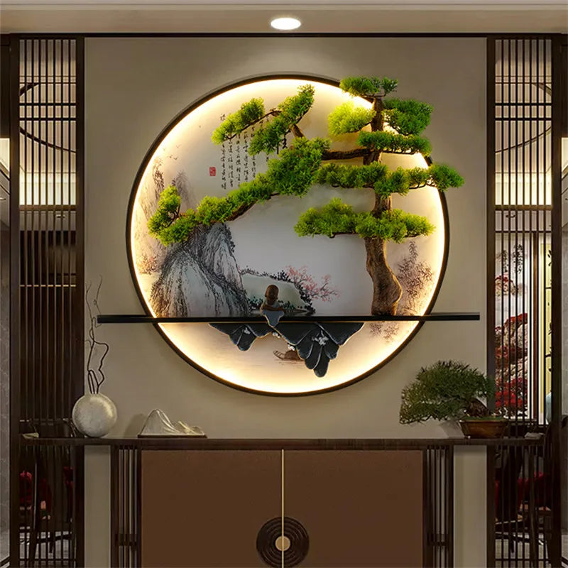 Gold Mural LED Sconce
