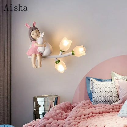 Decorbites™ LED-Wandleuchte für Kinderzimmer – Cartoon-Beleuchtung für die Kinderstube