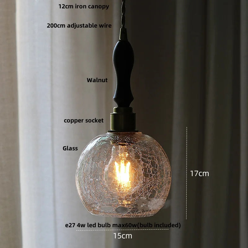 Decorbites™ Klar-Glas-LED-Hängeleuchte für Esszimmer, Kaffee, Restaurant, Gang – Modernes nordisches Design