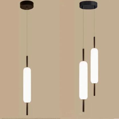 DecorBites™ Glass LED Pendant Chandelier for Bedroom Living Room Lighting