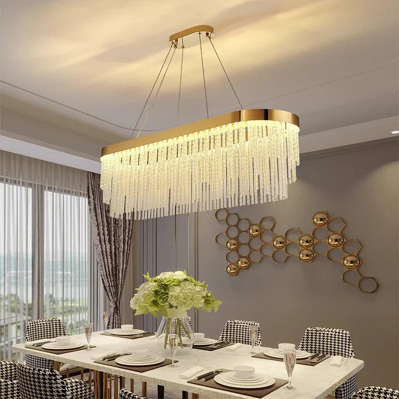 Bronze Industrial LED Chandelier