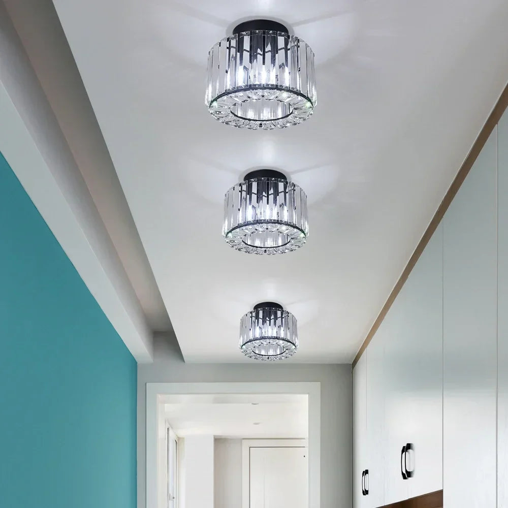 Decorbites™ Glas-LED-Kronleuchter Deckenleuchte Moderne Armatur für Wohn- und Esszimmer