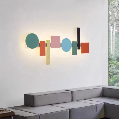 Decorbites™ Geometrische Deckenleuchte Macaron-Lampe für Wohnzimmer- und Nachttischbeleuchtung