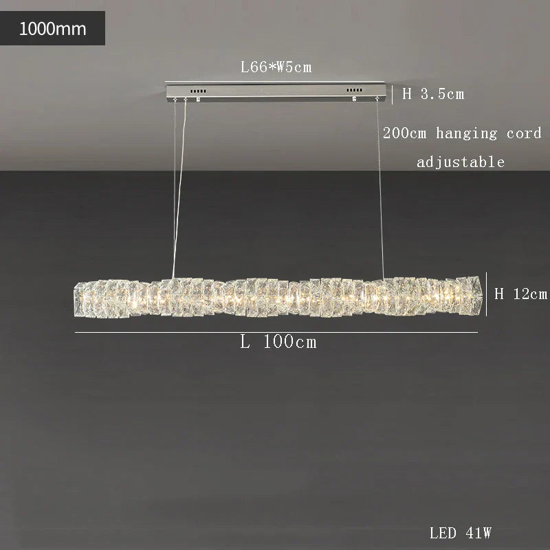 Decorbites™ Glasleuchter LED-Deckenleuchte modern für Wohnzimmer Hotel Speisesaal