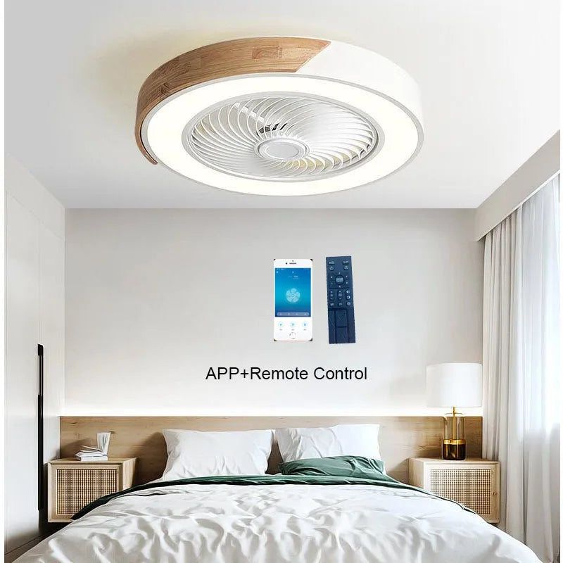 Decorbites™ 52CM Deckenventilatorleuchte 6 Geschwindigkeiten 36W – Wohnzimmer Esszimmer Smart Lighting