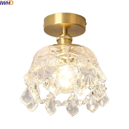Decorbites™ Kristall-LED-Deckenleuchte Luxuriöser moderner Kronleuchter für Wohnzimmer Flur