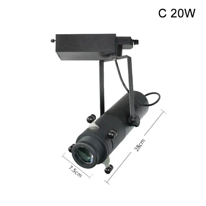 Decorbites™ dimmbare LED-Schienenleuchte: 20W/30W Strahler für Museum, Kunstgalerie und Ausstellung