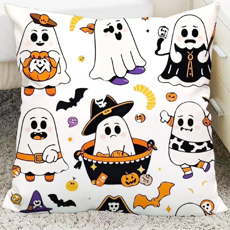 Decorbites™ Halloween-Plüsch-Kartoffelkissen für Wohnzimmer und Schlafzimmer, festliche Dekoration