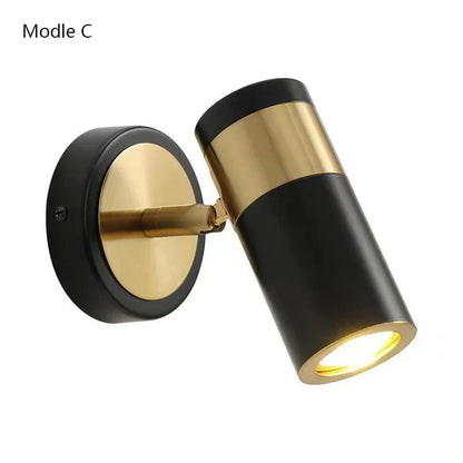 DecorBites™ Adjustable Nordic LED Wall Lamp for Bedroom, Modern Minimalist Rotating Light