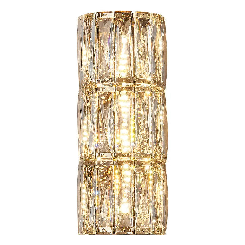 DecorBites™ Crystal LED Wall Lamp for Living Room Aisle Bedroom Staircase Decoration