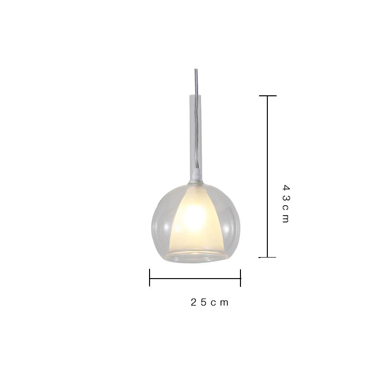 Decorbites™ Designer-Glas-Hängeleuchte für Esszimmer, Küche, Loft und Heimdekoration