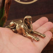 Brass Egyptian Sphinx Figurine