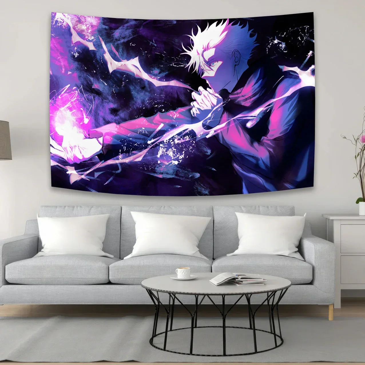 Decorbites™ Jujutsu Kaisen Anime-Wandteppich - 90x150 cm Ästhetische Raumdekoration & Wandkunst