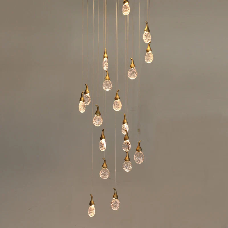 Crystal Gourd Chandelier