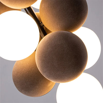 Decorbites™ Abstracta Hängeleuchte: Stilvolle Designer-Stoff-Leuchter für Zuhause, Büro und Essbereich