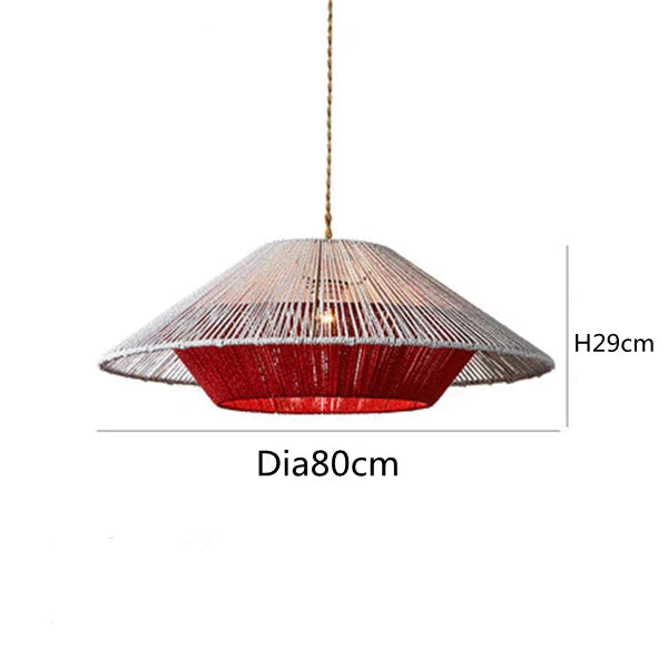 Decorbites™ Handgefertigte Hanfseil-Hängeleuchte für Esszimmer Küche Café