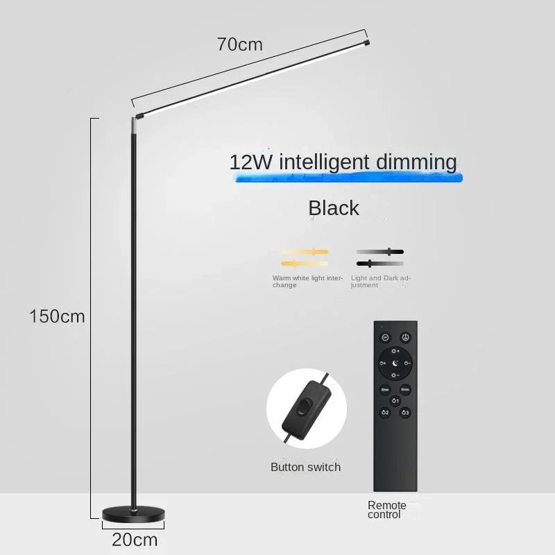 Decorbites™ LED-Stehlampen: Superhelle minimalistische Leselampe für Wohnzimmer und Schlafzimmer