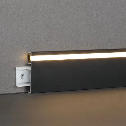 Decorbites™ LED Aluminium-Profil Sockelleiste 1M/2M Lineares Leuchtensystem für Oberflächenmontage an Sockelleisten