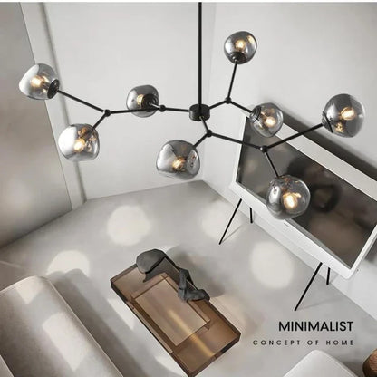 Decorbites™ Graue Lava-Glas-Hängeleuchte LED-Pendellampe Modernes Nordisches Design