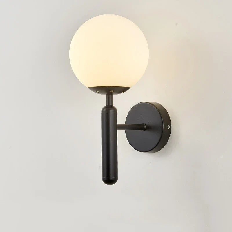 DecorBites™ Glass Ball Wall Lamp Metal Wall Lights for Modern Living Room Decoration