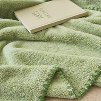 Decorbites™ Cloud Comforter: Plüschiges doppelseitiges Büro-Nickerchen-Decke, hochwertige einfarbig samtenes Decke