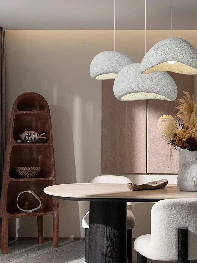 Decorbites™ Japanisches Wabi-Sabi LED-Hängeleuchte Moderne Einfache Wohnzimmer-Schlafzimmer-Kronleuchter