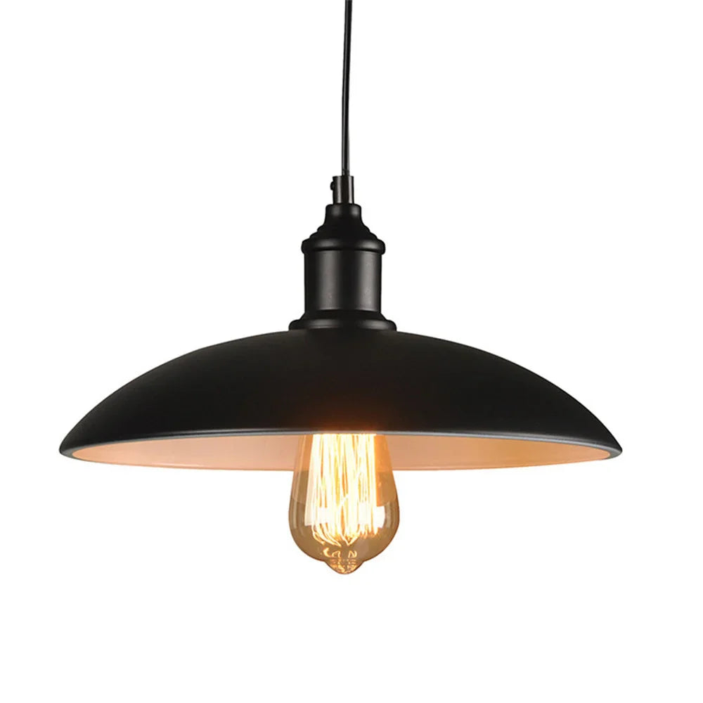 DecorBites™ Black Aluminium Modern Pendant Light for Living Room Dining Table Decor
