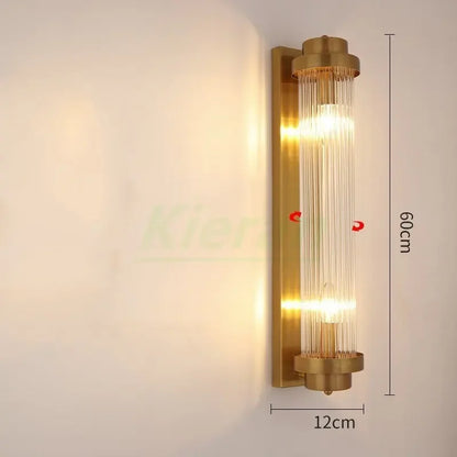 DecorBites™ Crystal LED Wall Lamp for Bedroom Living Room Study Minimalist Design