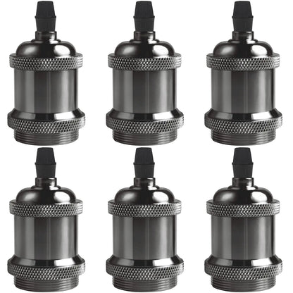 Decorbites™ Industrielle Retro-Lampenfassung Basis E26 E27 Vintage-Aufnahme für Anhänger-Deckenleuchte